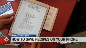 What The Tech: Saving Recipes In Your Phone