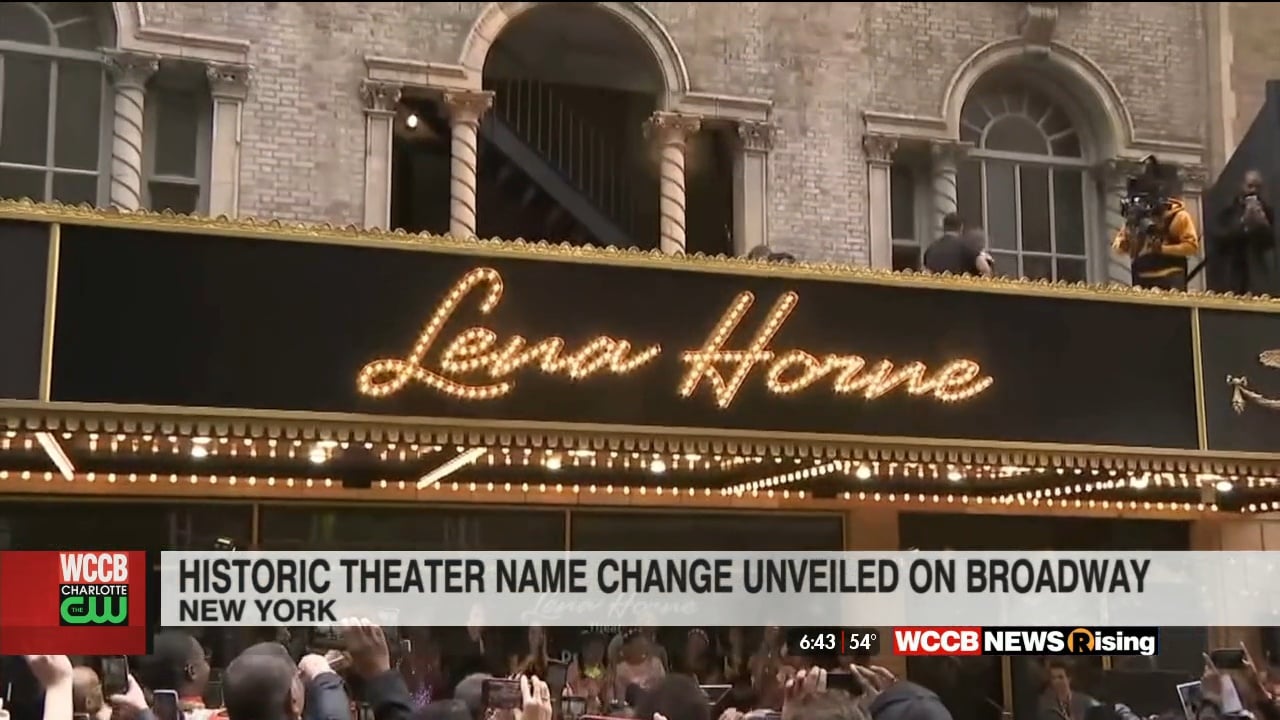 Historic Theater Renamed After Lena Horne On Broadway - WCCB Charlotte's CW