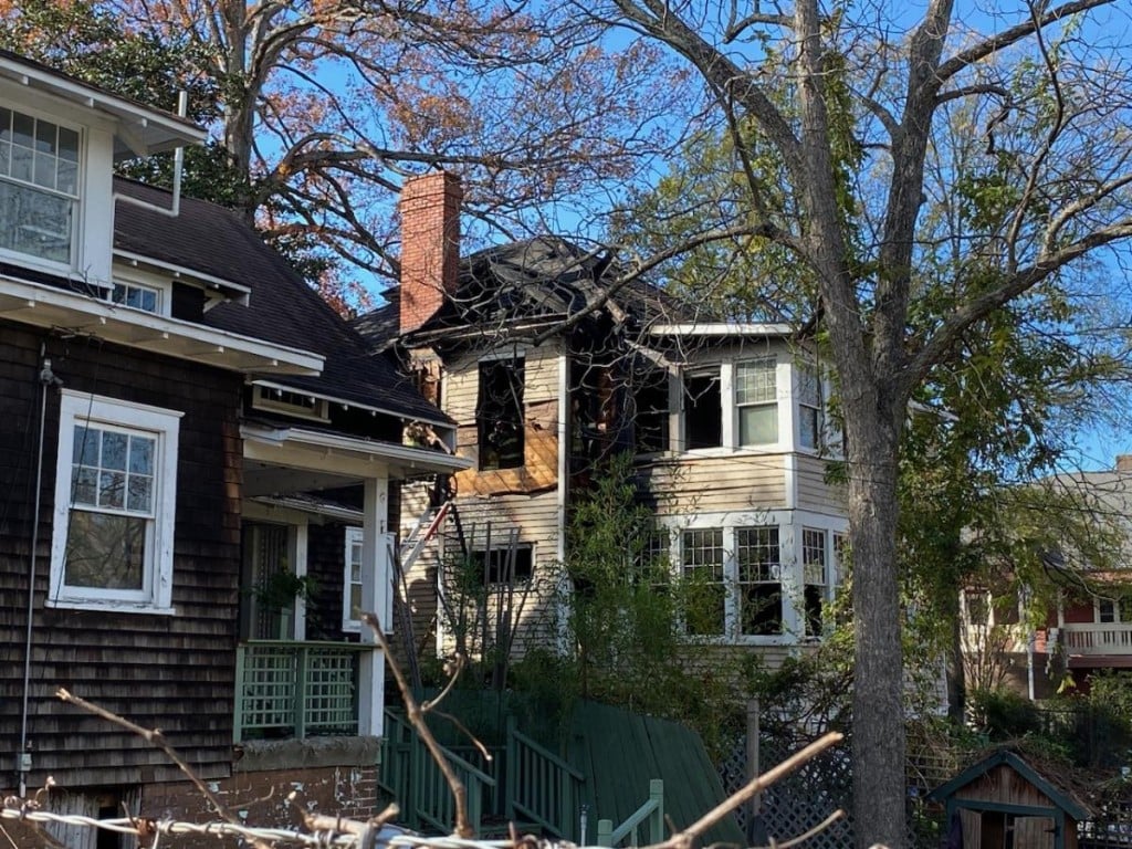 Vacant House Fire