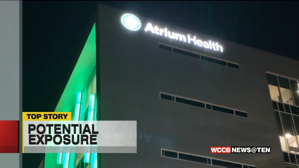 Atrium Patients Learn They May Have Been Exposed To Dirty Equipment