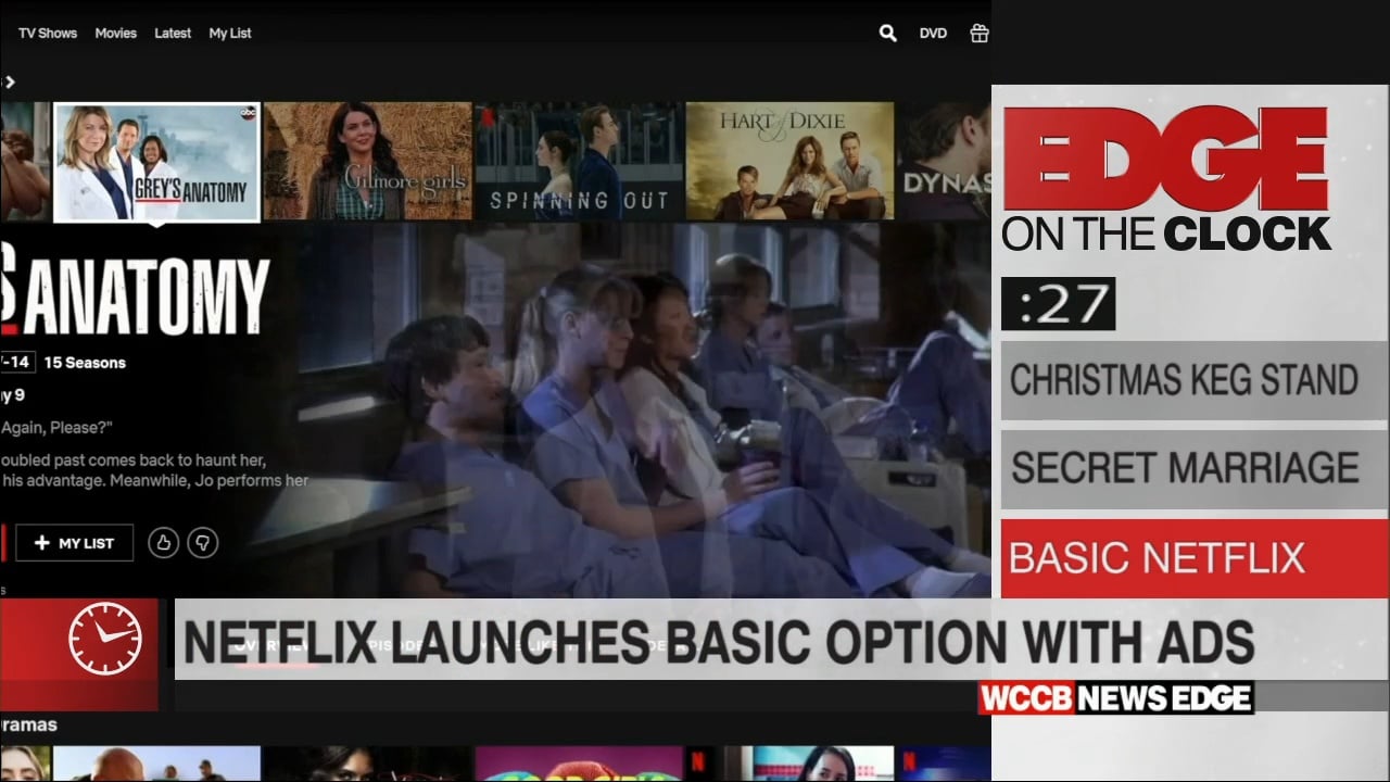 Edge On The Clock: Netflix Launches New Subscription Plan With Ads