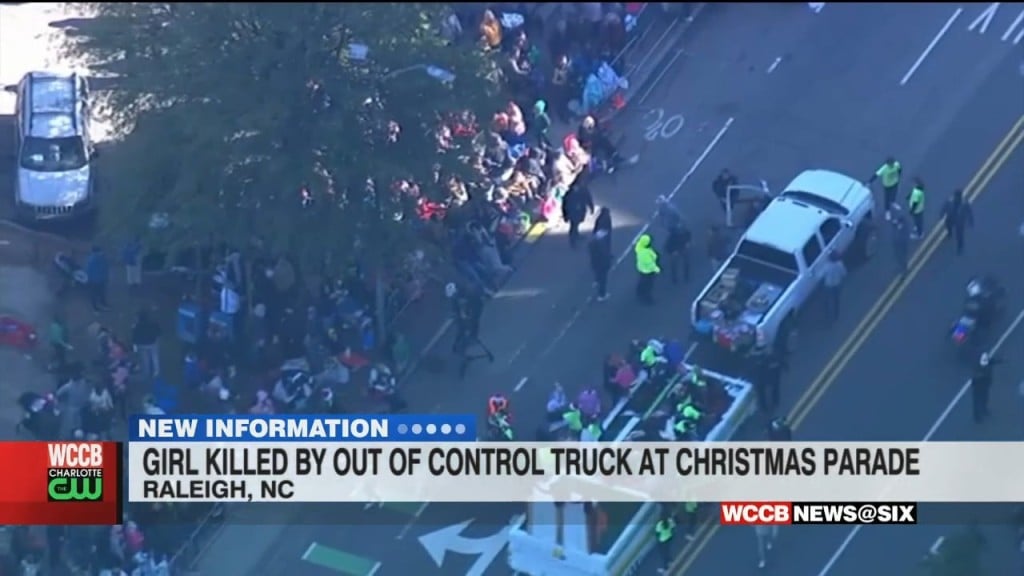 Truck In Raleigh Holiday Parade Crashes, Kills Girl