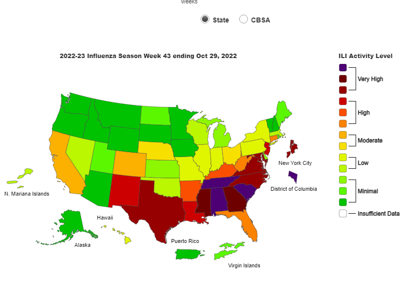 North Carolina & South Carolina Report VERY HIGH Level Of Flu Activity – WCCB Charlotte’s CW