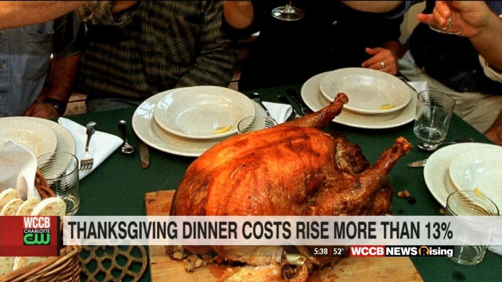 Thanksgiving Costs On The Rise