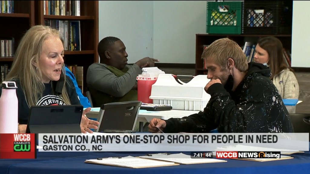 Gaston County Salvation Army ' One Stop Shop' Helping Homeless Get Resources