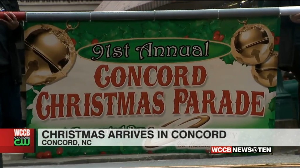 Concord Christmas Parade Preview