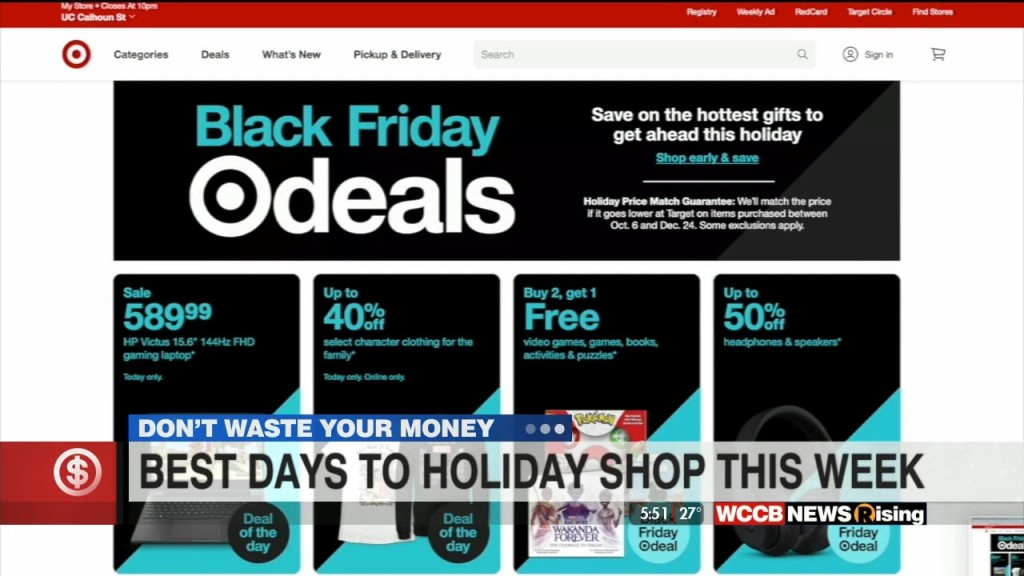 Don't Waste Your Money: Best Days To Holiday Shop