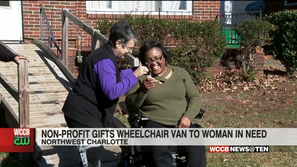 Nonprofit Surprises Charlotte Woman With New Wheelchair Van