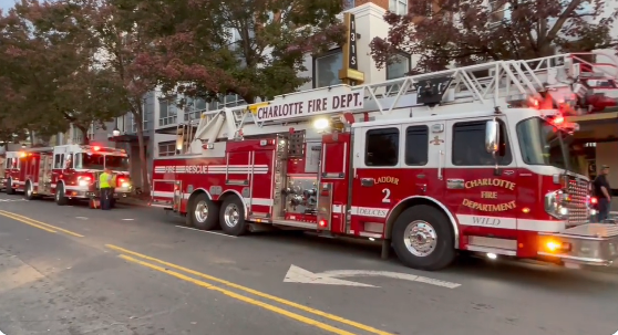 Photo via Charlotte Fire
