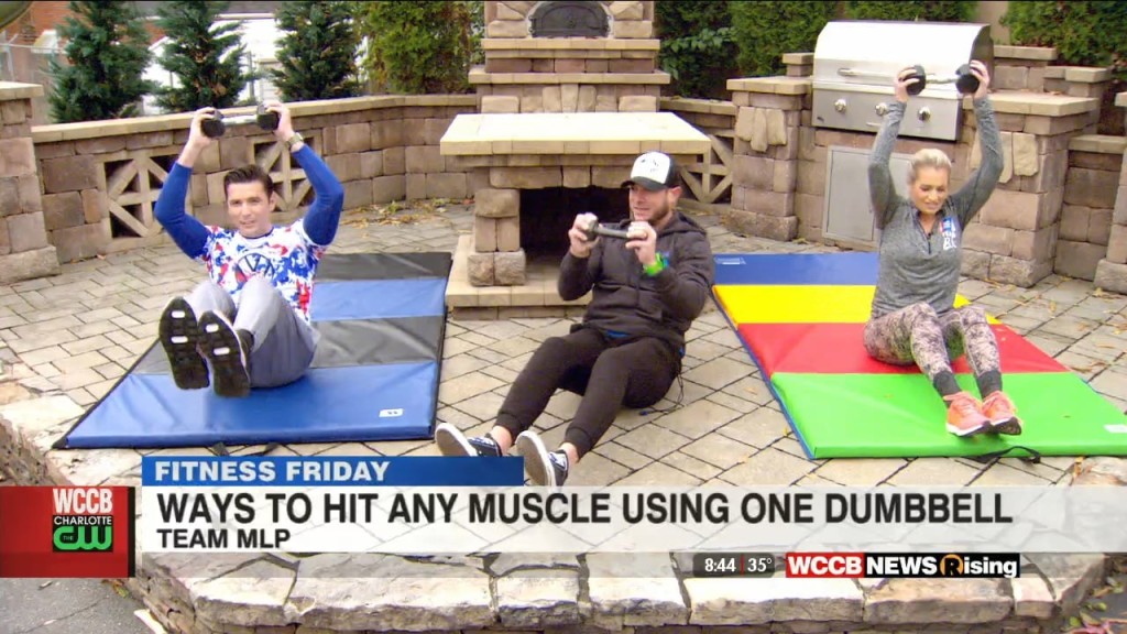 Fitness Friday: Hit Moves With One Dumbell