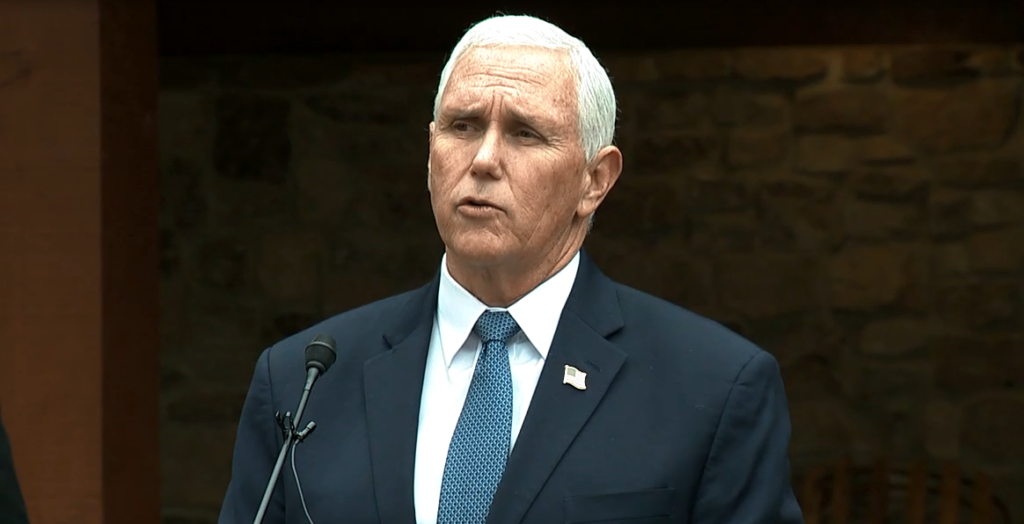 Pence At Billy Graham 5