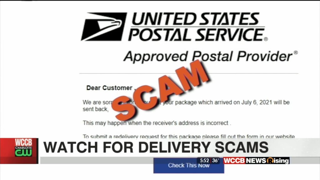 Don't Waste Your Money: Delivery Scams