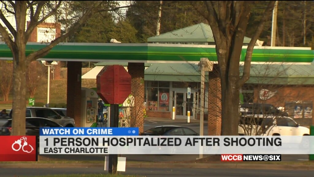 One Person Injured In Shooting Near Gas Station In East Charlotte
