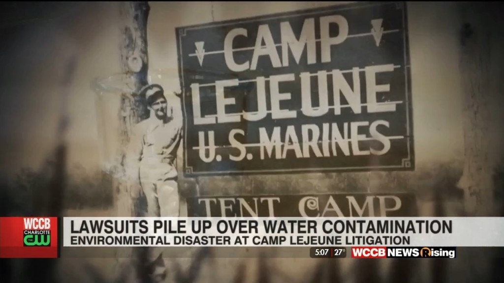 Camp Lejeune Water Contamination Lawsuits Pile Up