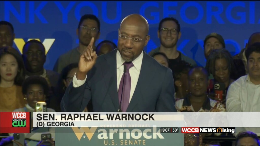Democratic Sen. Warnock Wins Georgia Runoff Against Walker