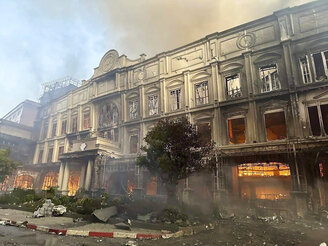Cambodia Hotel Fire