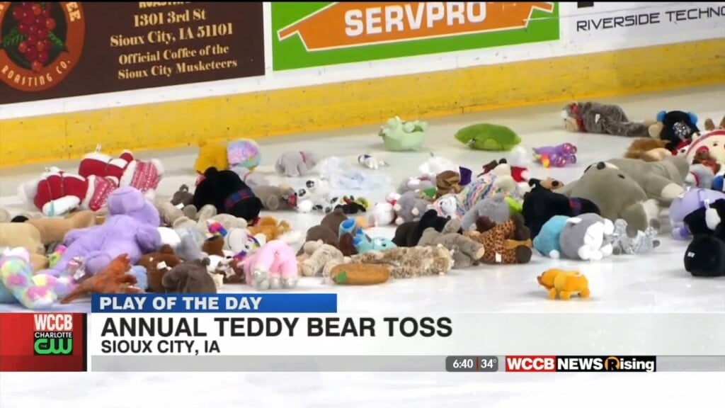 Play Of The Day: Teddy Bear Toss