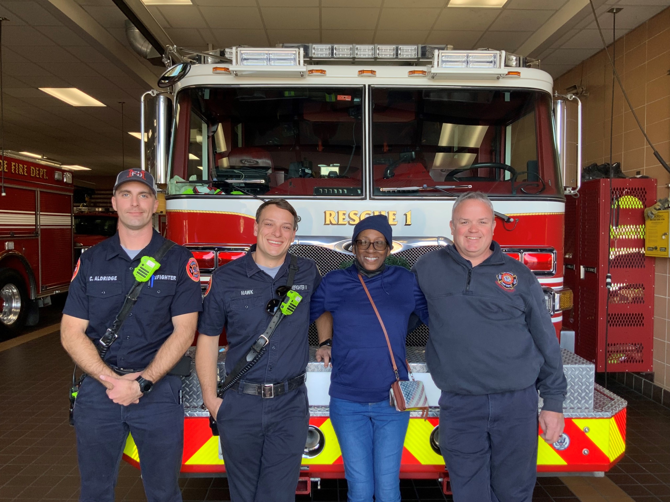 Monroe Woman Meets Firefighters Who Saved Her Life - Wccb Charlotte's Cw