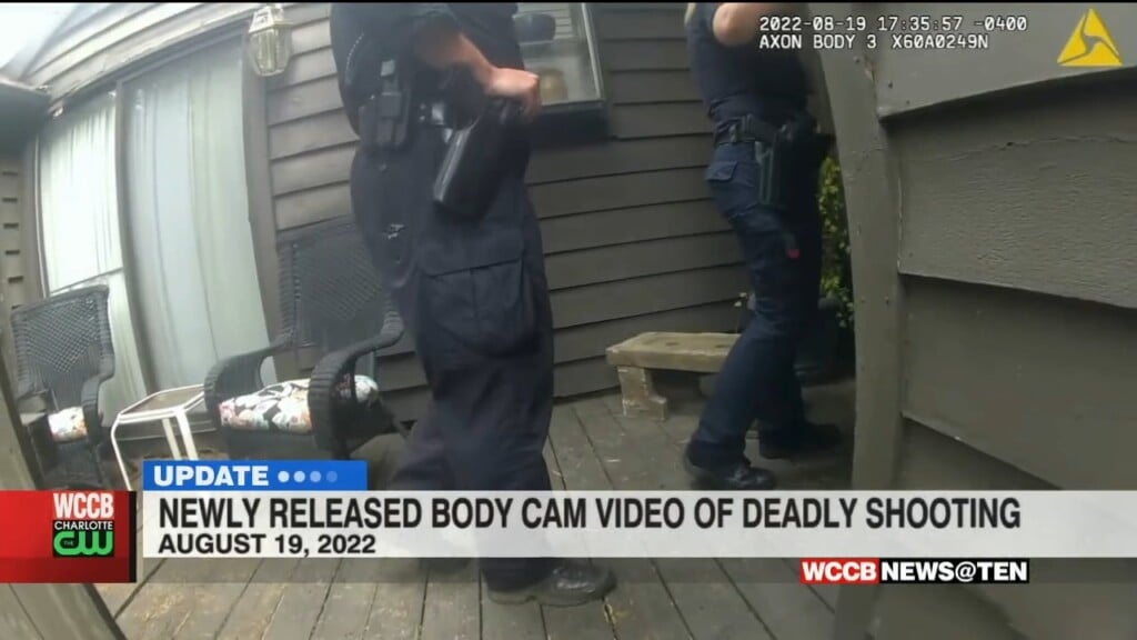 Cmpd Releases Body Camera Video Of Deadly Officer Involved Shooting