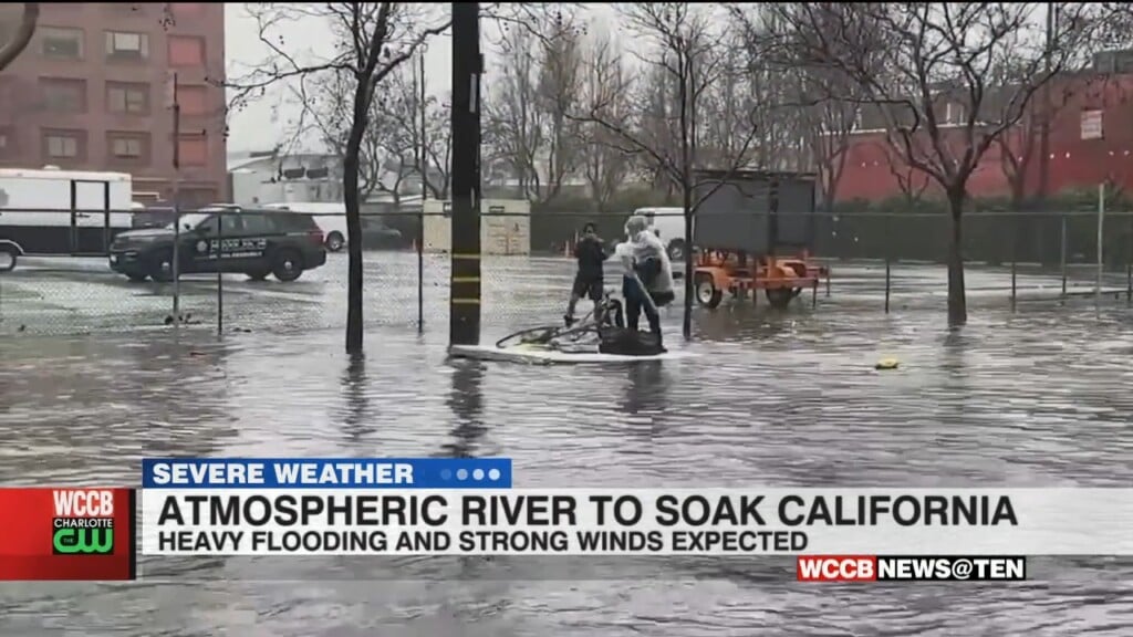 Atmospheric River Soaks California