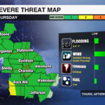 Severe Threat Map