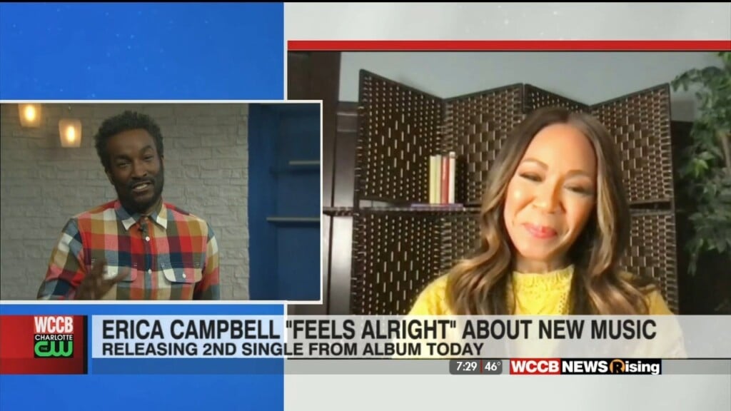 Gospel Singer Erica Campbell Release Feels Good About New Song