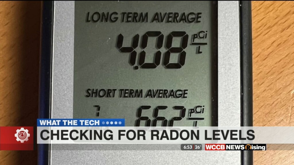 What The Tech? Checking For Radon Levels
