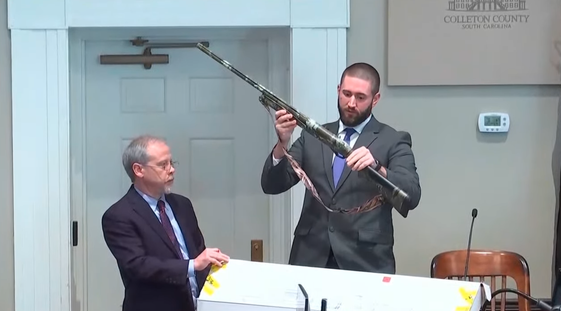 Alex Murdaugh Trial Day 4 Murder Weapon January, 25th 2023 WCCB