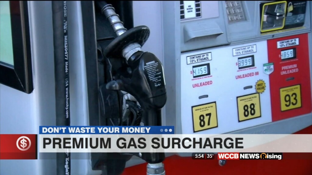 Don't Waste Your Money: Premium Gas Surcharge