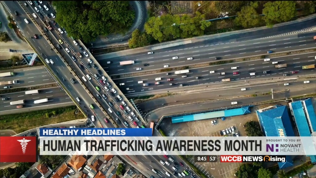 Healthy Headlines: Human Trafficking Awareness