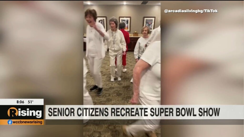 Senior Citizens Recreate Rihanna's Super Bowl Performance