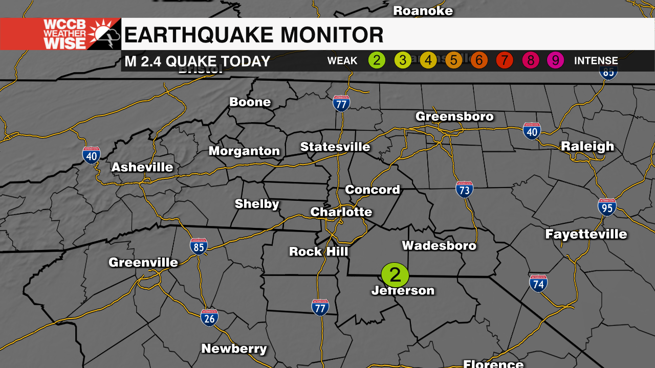 Earthquake monitor live