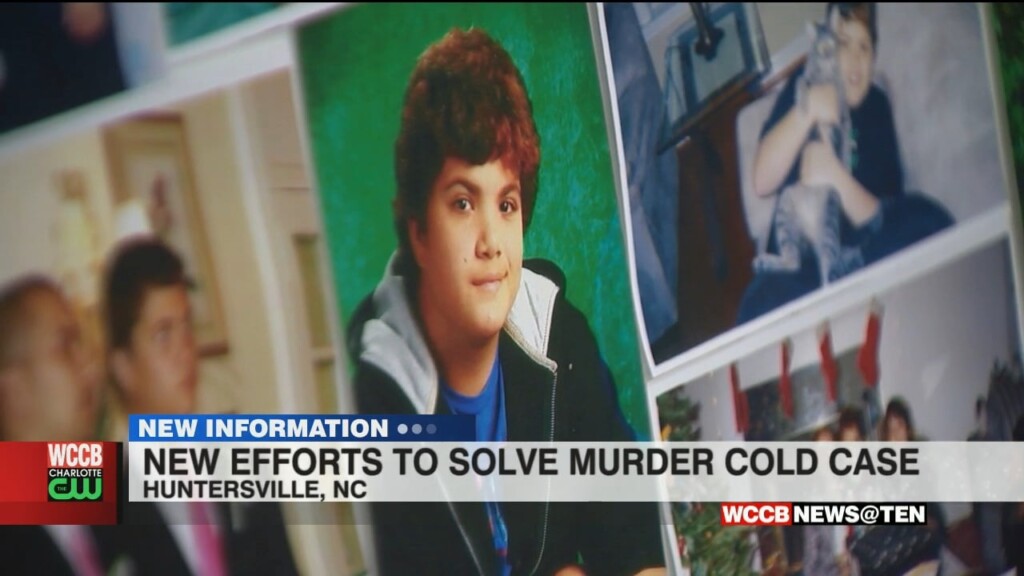 New Efforts To Solve Huntersville Cold Case Murder Of Peter Jordan