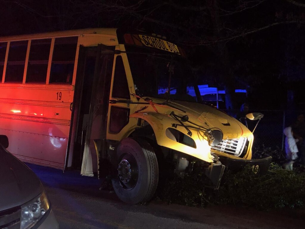 Several Students, Bus Driver Injured after Bus Accident in Salisbury