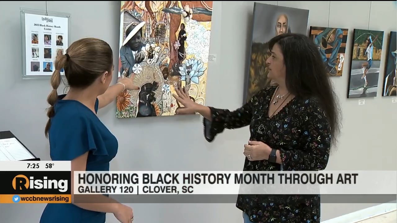 Black History Month Exhibit at Gallery 120 - WCCB Charlotte