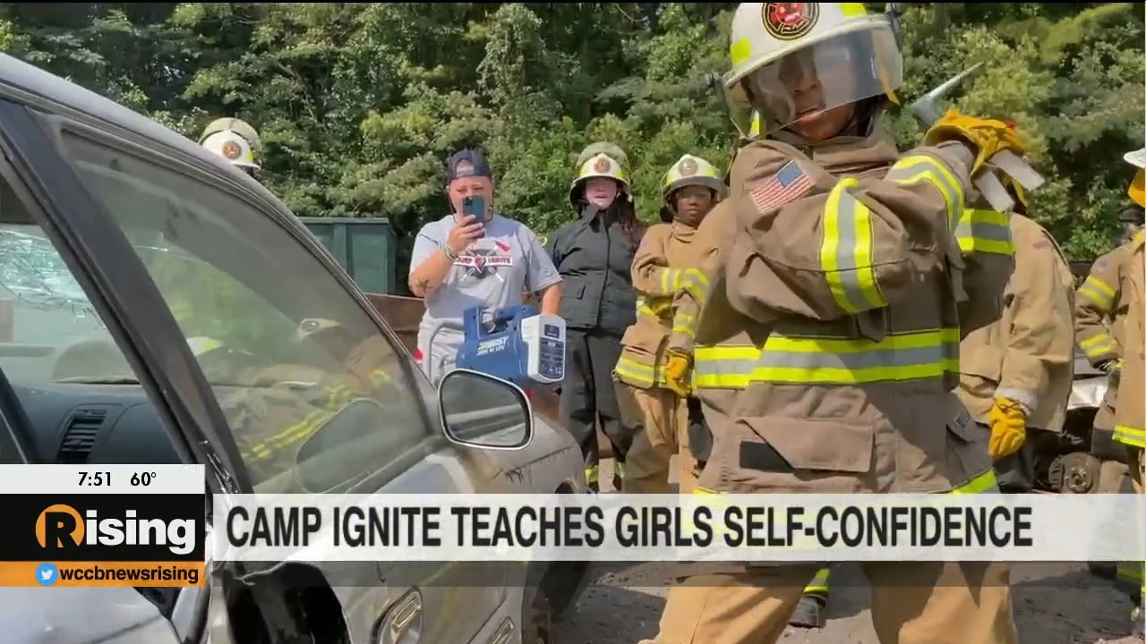 Charlotte Fire's Camp Ignite Teaches Young Women New Skills, Confidence &  Leadership - WCCB Charlotte's CW