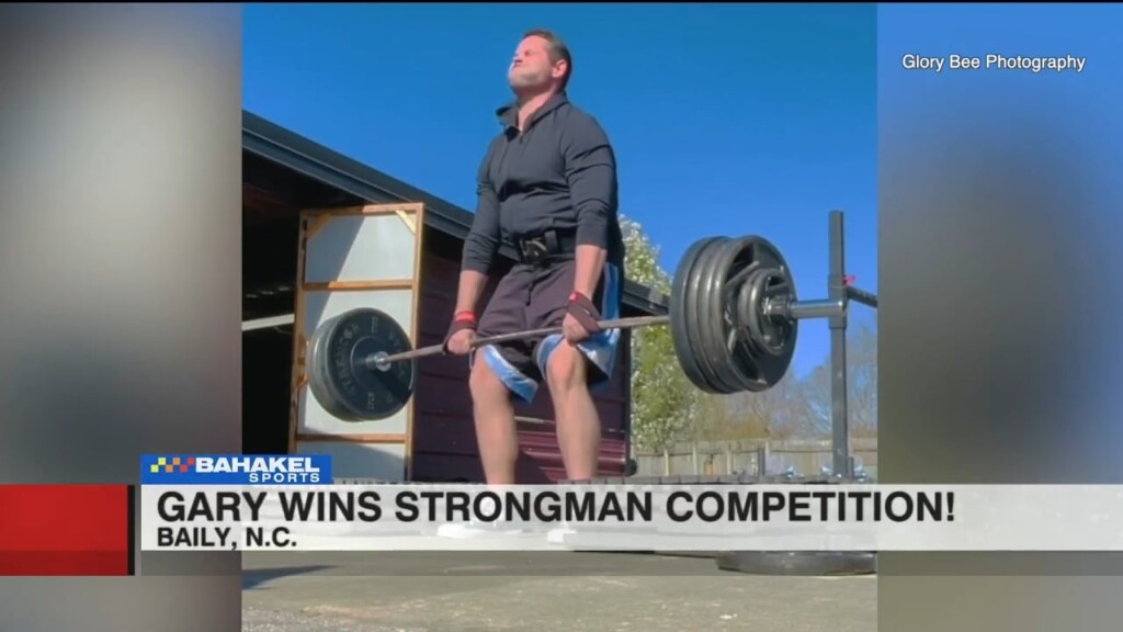 Gary Wins Weightlifting Competition