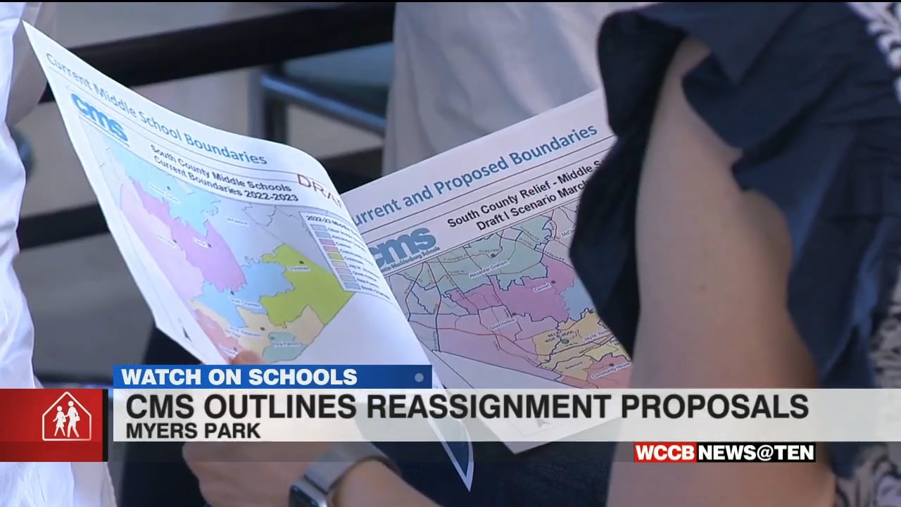 CMS Outlines Reassignment Plans For South Charlotte Schools - WCCB ...