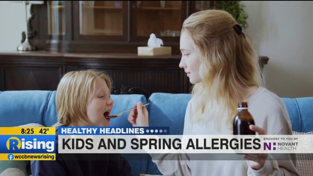 Healthy Headlines: Kids And Spring Allergies