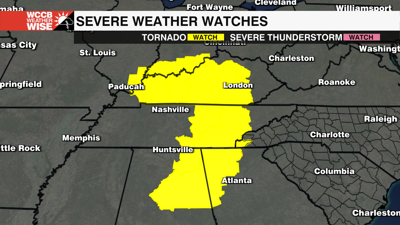 Severe Watches - WCCB Charlotte's CW