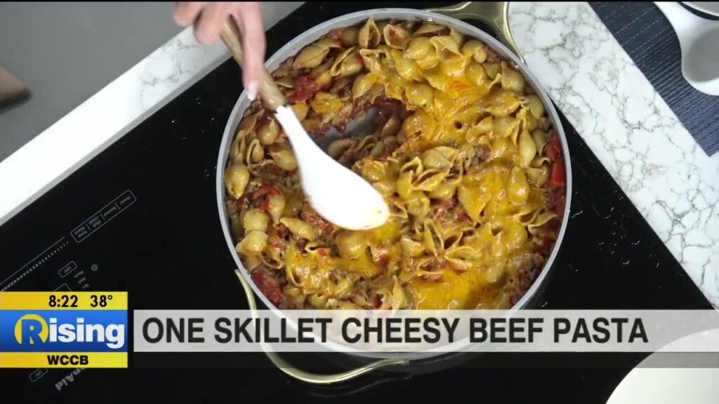 Rising Cooks One Skillet Cheesy Beef Pasta