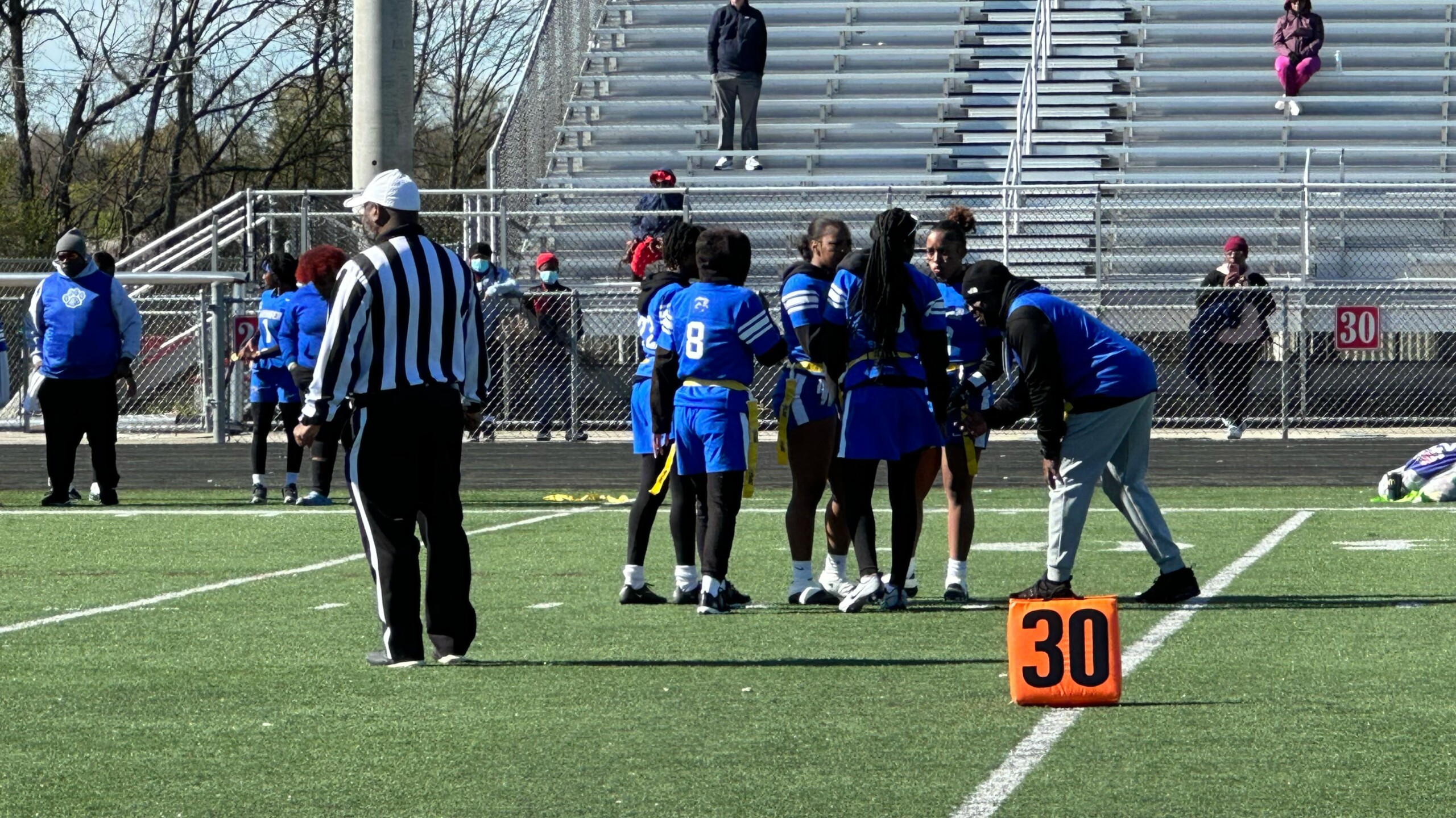 CMS girls flag football leauge