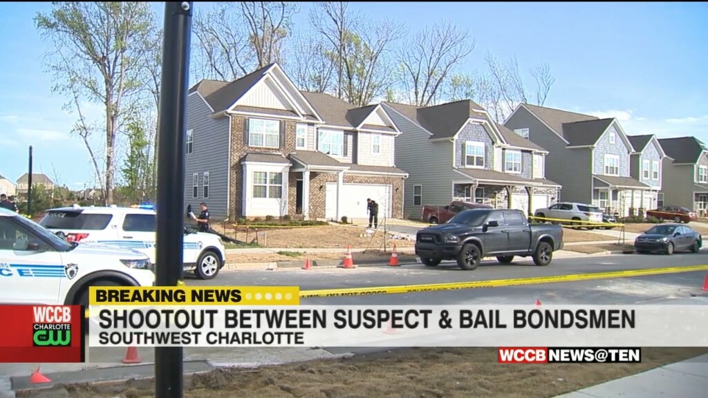 Bail Bondsmen And Suspect Injured In Gunfight In Southwest Charlotte Neighborhood