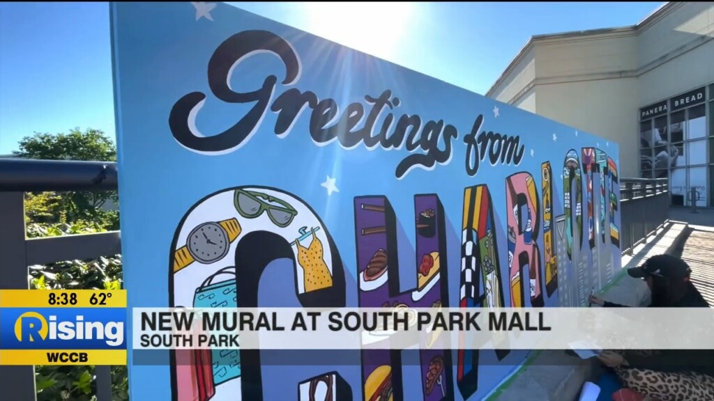 New Mural At South Park Mall