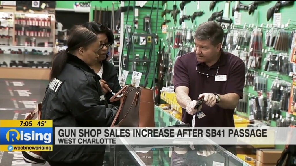 Local Gun Shop Sees Increase In Demand After Pistol Permit Law Change