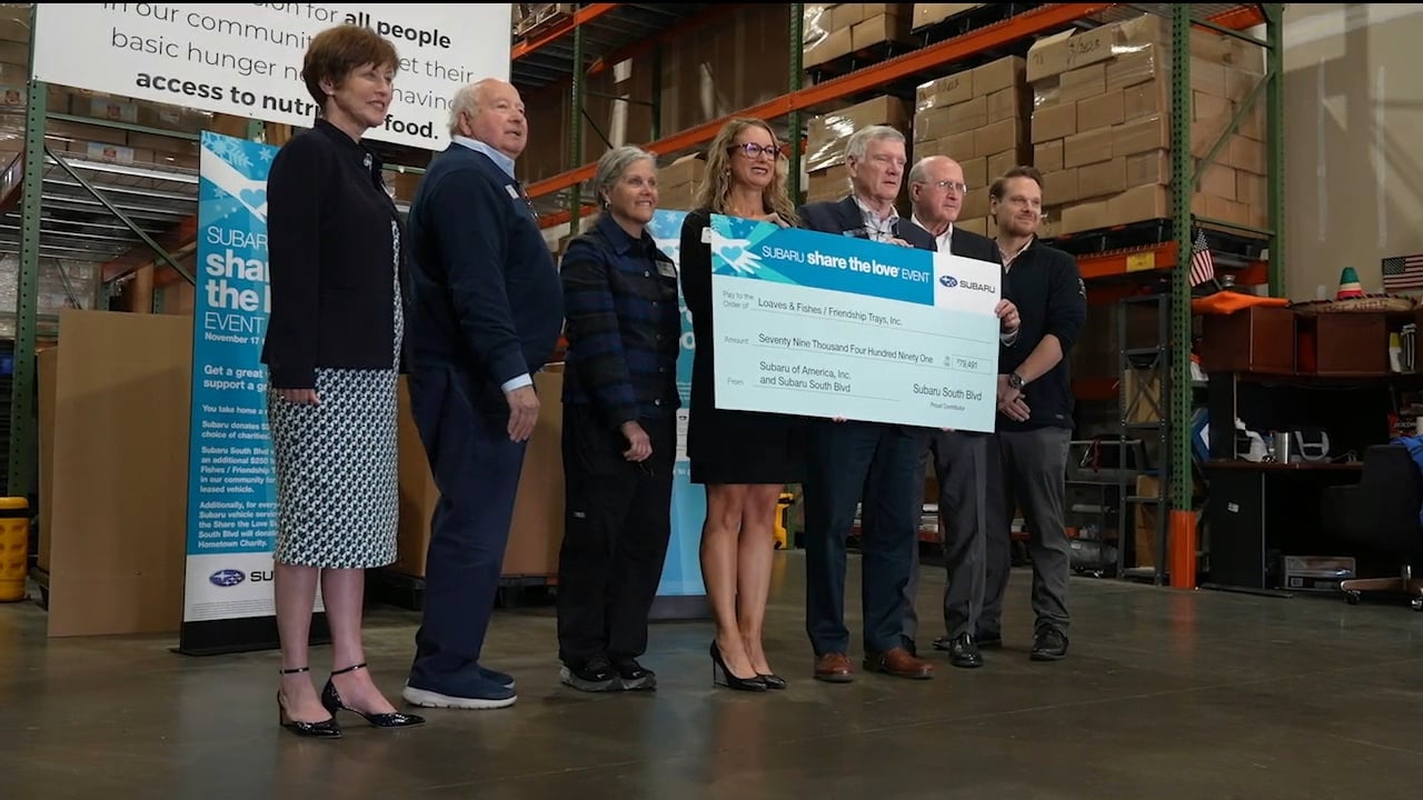 Carolina Insight Loaves And Fishes Friendship Trays + Subaru Share The