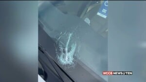 Charlotte Woman Claims Cms Students Hit Her Car With Rock, Damaged Windshield