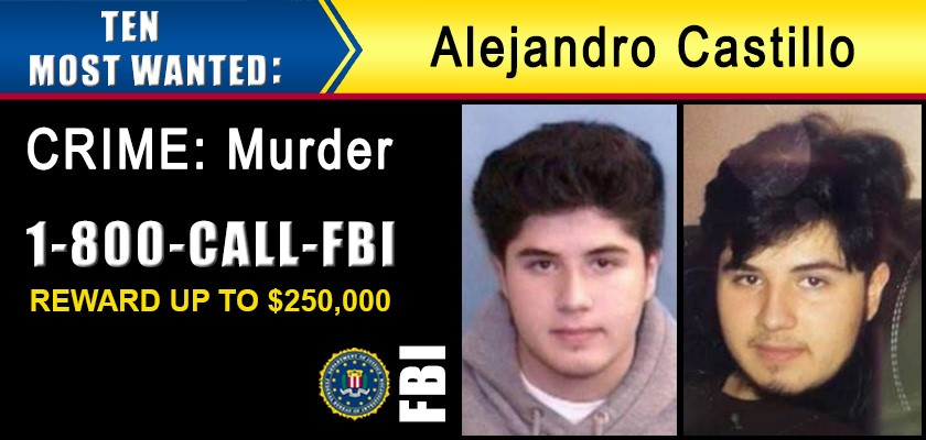 Most Wanted Alex Castillo