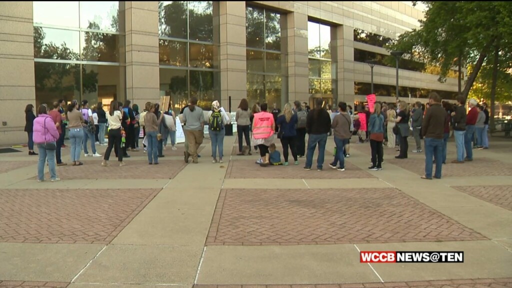 Dozens Protest Nc Proposed 12 Week Abortion Ban