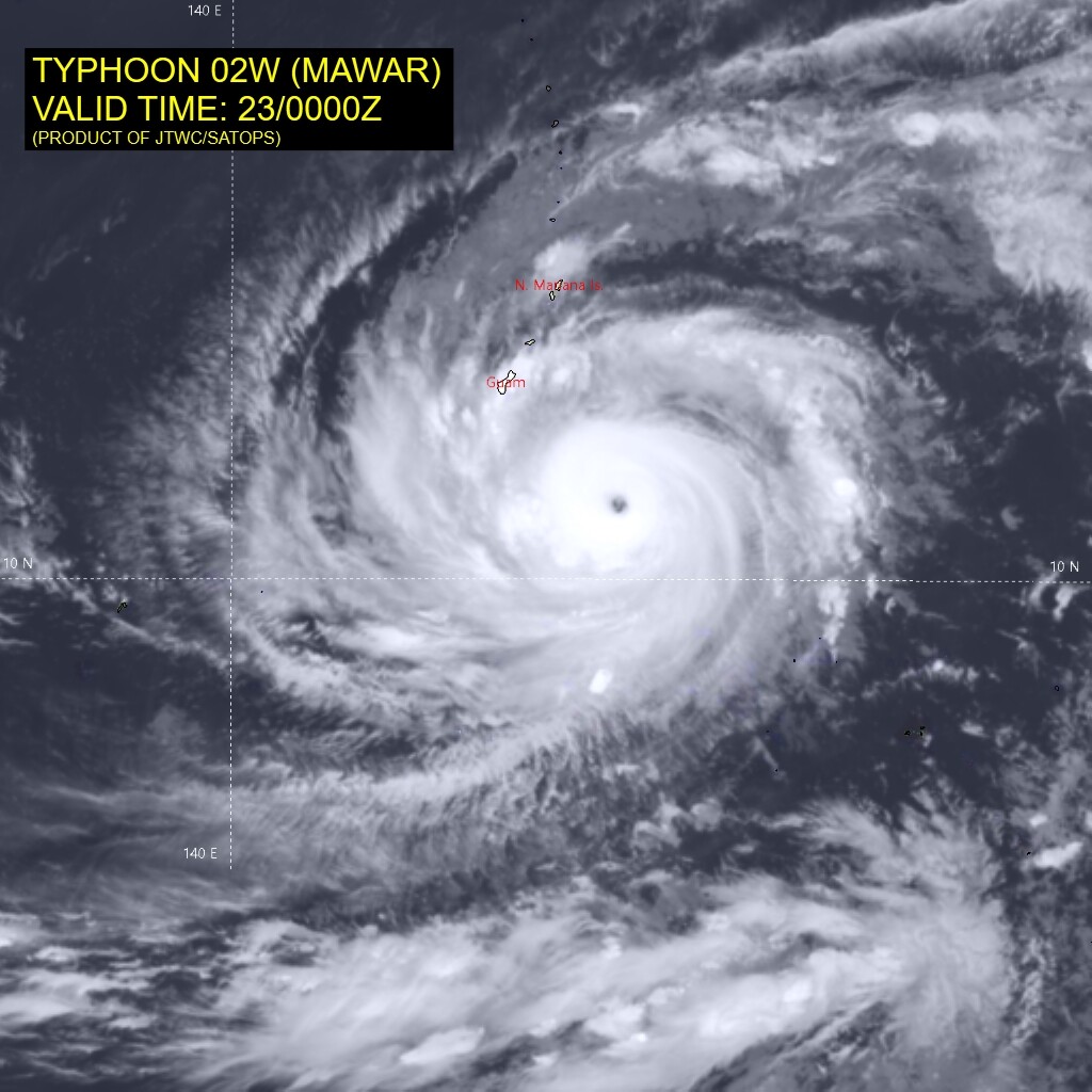 Photo Courtesy Joint Typhoon Warning Center